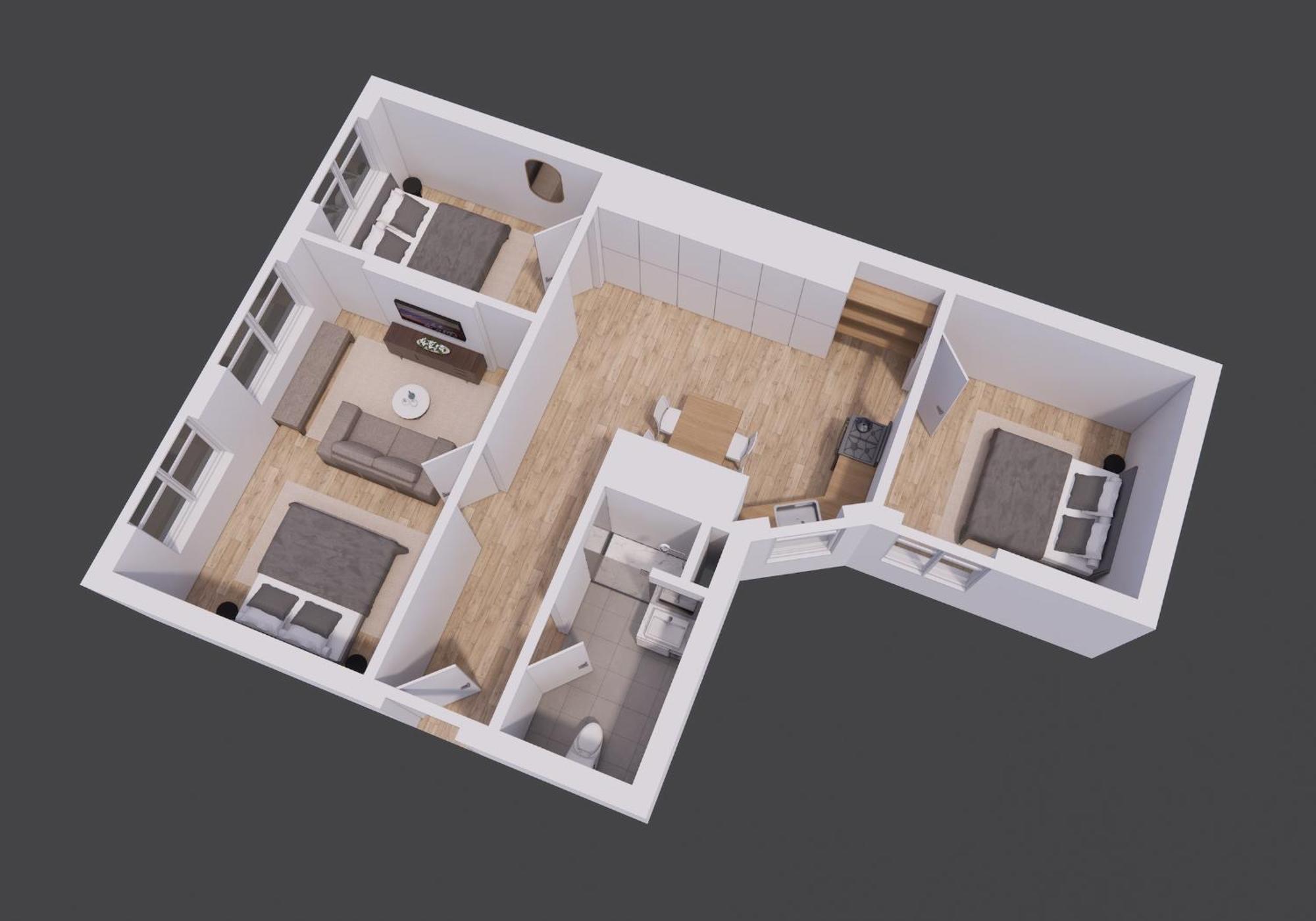 Appartement Stylish Flat At Location In Cph By The Canals Kopenhagen